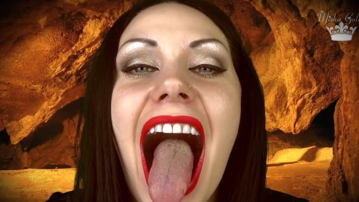 Goddess Misha Goldy Beautiful Voracious Hungry Giantess Werewolf Have You Captured and Want to Eat Y 1
