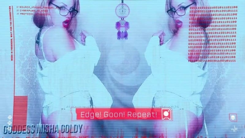 Goddess Misha Goldy Become a mindless gooning jerkaholic for Me Immerse yourself in this dizzying me 1