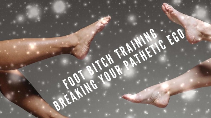 Goddess Misha Goldy Beg for My Feet You Worthless Little Foot Pig JOI 2