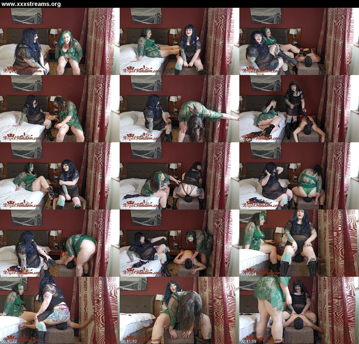 Royal Femdom - No Mercy Face Sitting By BBW Duo 3