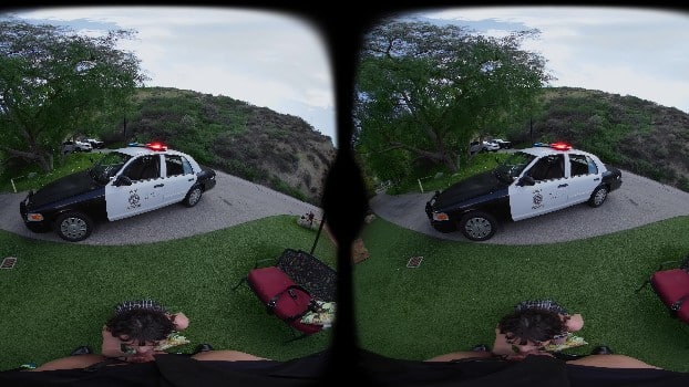 [Dezyred.Com] Lana Smalls - Lust Enforcement: Cuffed & Fluffed (sorority Head) [29.05.2025] (8192x4096p / 8k) 5
