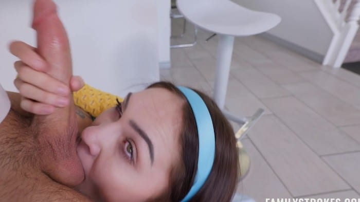 Family Strokes - Krystal Sparks & Mia River - Would A Goody Two Shoes Suck Her Stepbrother's Cock Under The Table? (may 16, 2025) [1080p] 2