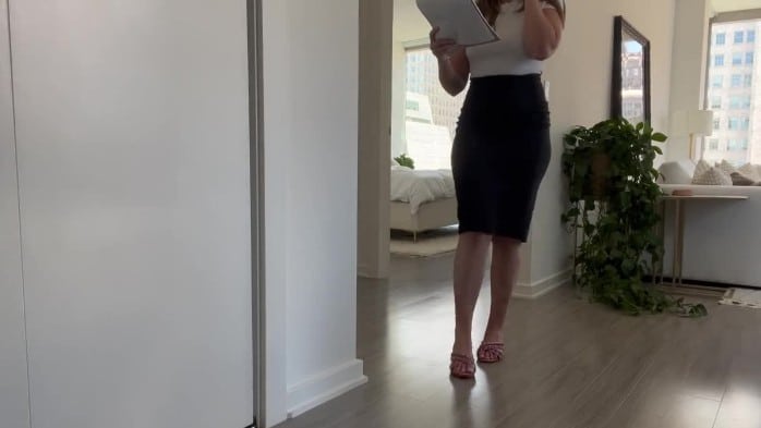 Nicolette Bloom - Voyeur Blackmails Rude Businesswoman 2