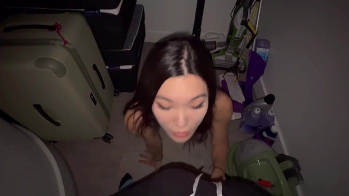 [OF-Lucymochi] Secret Closet Fuck + Creampie​ 2025 [1080p] - Ppv 1