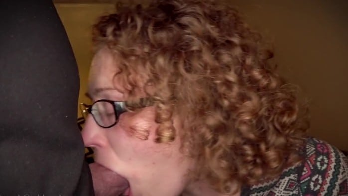 Red Head Milf Drools On Veiny Throbbing Cock 4