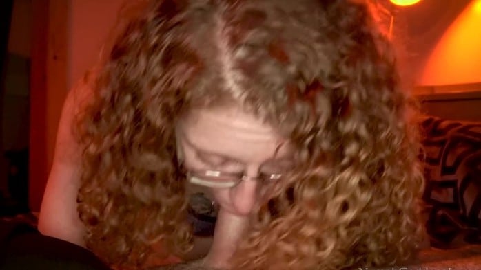 Redhead Milf Ivy Sensually Sucks Cock Until Her Mouth Is Pumped Full Of Cum 3