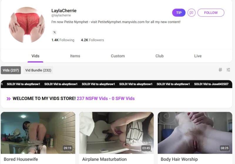 LaylaCherrie unlocked manyvids Siterip Ubiq [36 VIDEO] 15