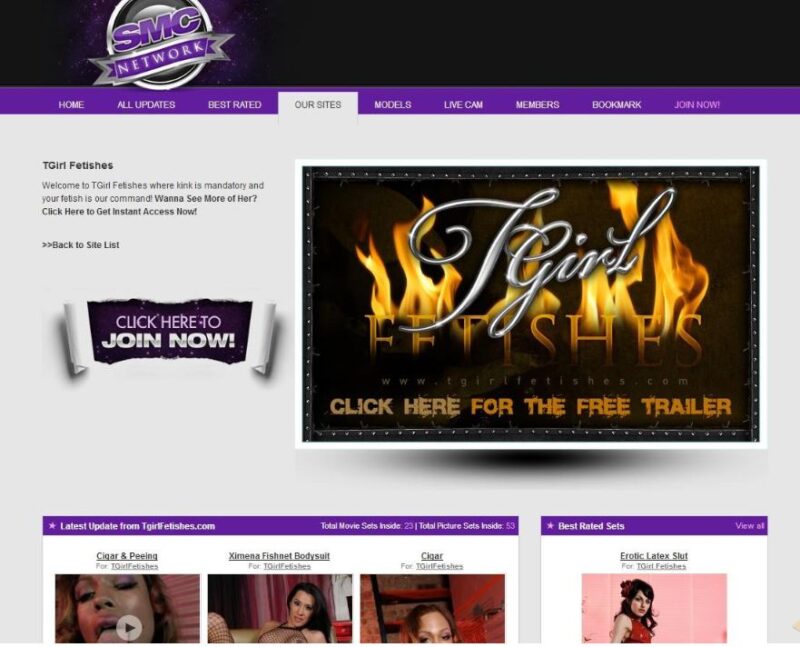 TGirlFetishes.com Siterip K2S [23 Videos / 11.77 GB] 1