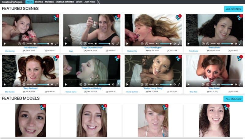 SwallowingAngels.com Siterip K2S [68 Videos / 205 GB] 1