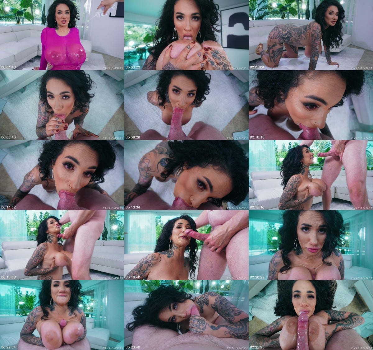 EvilAngel 25 06 30 ARABELLE RAPHAEL Spit-Wet BJ & Tit Fun 4K/1080 3