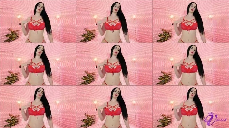 Goddess Violet Voss - Seeing Red 3