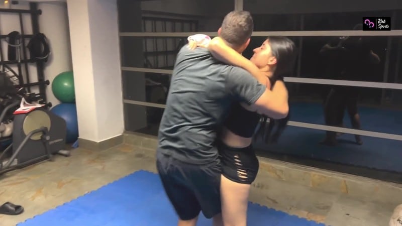 Kinksports - Vanesa and Kevin - Girlfriend Humiliates Boyfriend In Front Of A Crowd 2