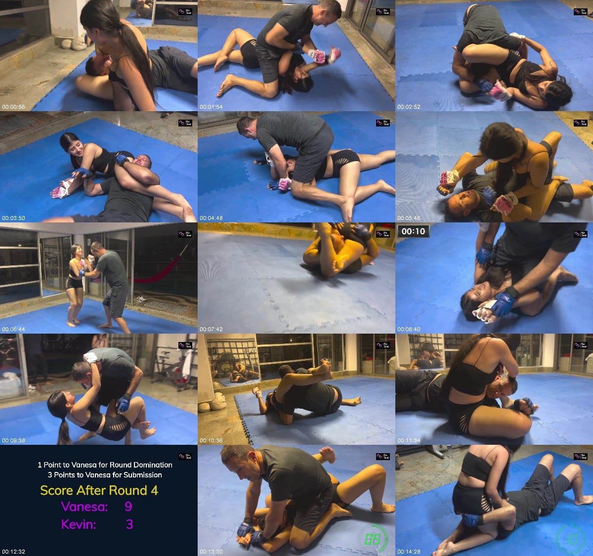 Kinksports - Vanesa and Kevin - Girlfriend Humiliates Boyfriend In Front Of A Crowd 6