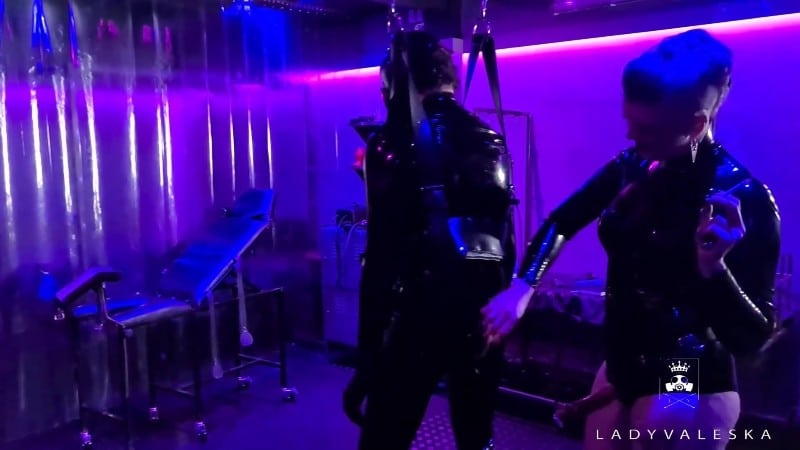 Lady Valeska - Fucking The Suspended Slave 3