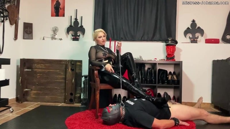 Mistress Johanna - You Are My Slave - My Human Carpet 7