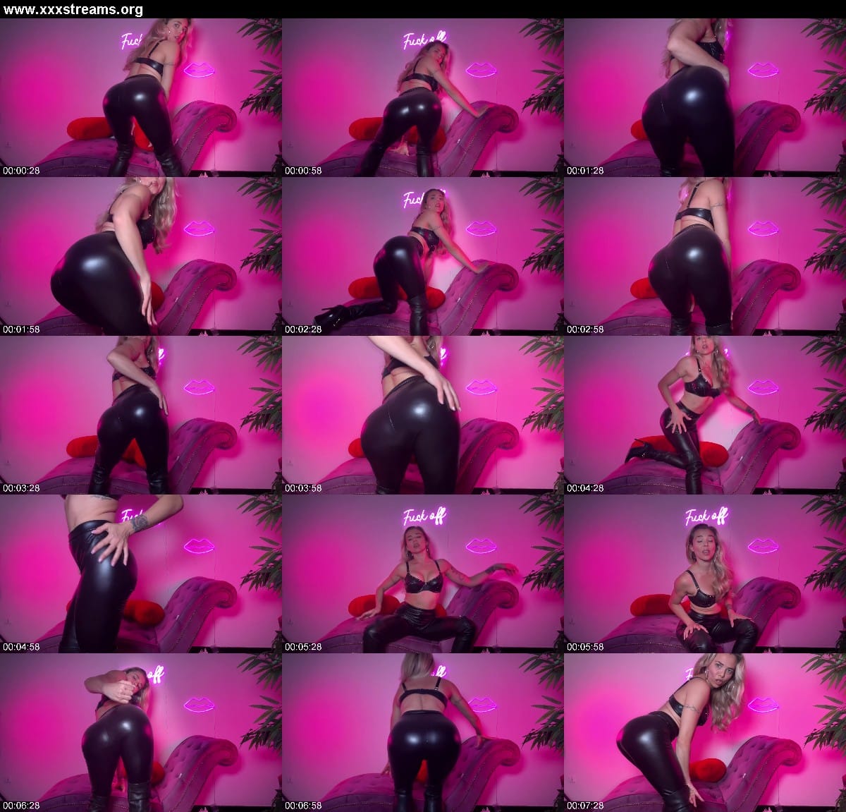 Mistress Uzi - Leather Ass JOI 3