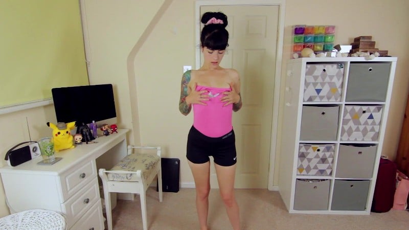 Molly Darling - Strip Tease and Squatting 3