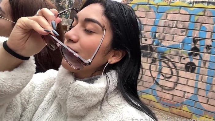 Artemis Carmona & Sexnfreak - Double Blowjob And Cumwalk From Out Of An Abandoned Building 3
