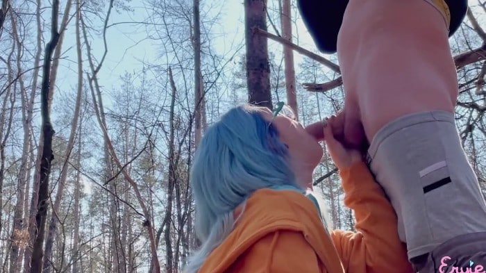[Pornhub.Com] Eryie - Deep In The Forest, Deeper In My Throat - He Cums In My Mouth As Romantic Birds Sing In The Forest [1080p] 5