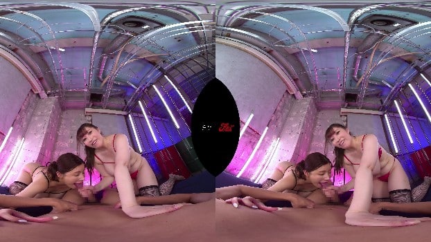 Fcvr-039 Real 8kvr Glamorous Big Tits And Ass Sluts Endlessly Torture M Men! Ceiling-Focused Special Yuki Chitose And Nagai Mari 3