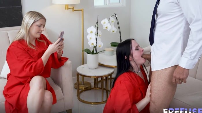 Freeuse Fantasy - Jill Taylor, Imani Valor - The Perfect Graduation Gift: Freeusing My Stepdaughters (june 08, 2025) [1080p] 2