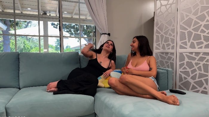 Hailey Rose - Girls Night Turns Sensual With Bestie Chanel Camryn [2160p] 4