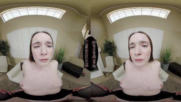 [LethalHardcoreVR.Com] Hazel Moore - Hazel Seduces Her Boss With Pantyhose Fetish [02.06.2025] (8192x4096p / 8k) 4