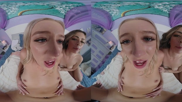 Porncornvr - Threesome Passion: Skylar Storm And Renee Rose (2048p X265 Hi10p) 5
