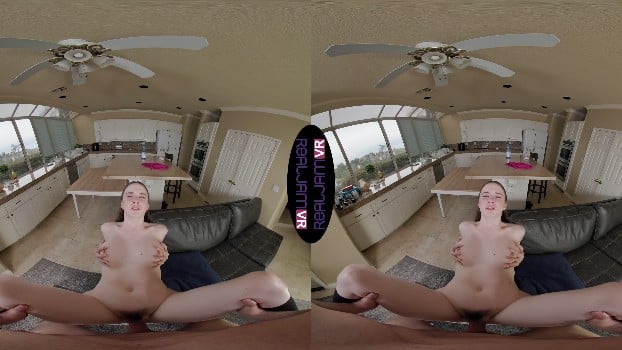 [RealJamVR] Hazel Moore: Hard Anal With Stepdaughter (2048p X265 Hi10p) 2
