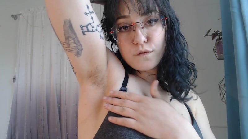 saradoesscience - Hairy Armpit Worship JOI 4