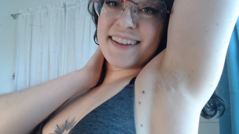 saradoesscience - Hairy Armpit Worship JOI 5