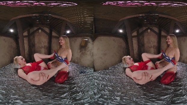 [WeAreCrazy] Fibi Euro & Brittany Bardot - Foot Fetishism Extreme (original 8k) 2