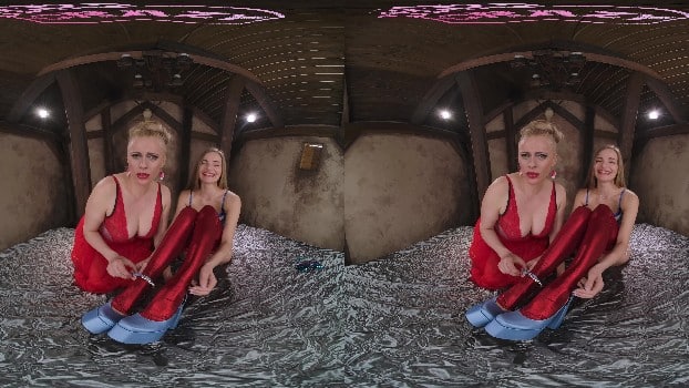 [WeAreCrazy] Fibi Euro & Brittany Bardot - Foot Fetishism Extreme (original 8k) 2