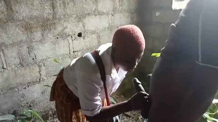 [Fukalistic] Horny Anambra Student Skip Class To Have A Good Fuck With Area Boy With Bbc In A Bush Uncompleted Building (720p) 23