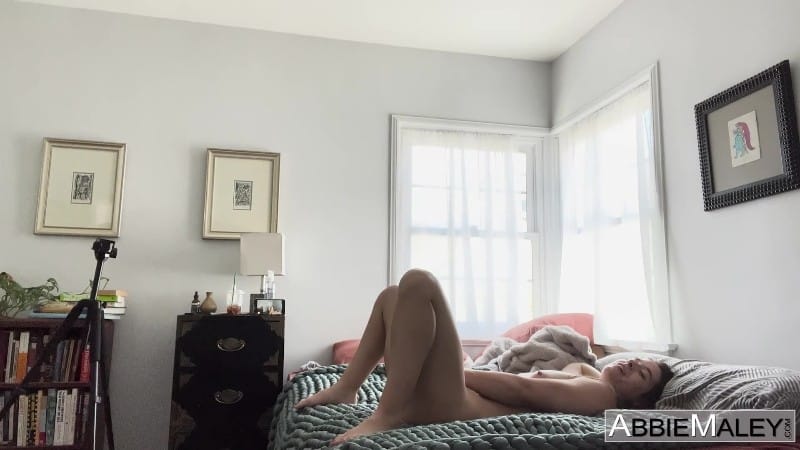 AbbieMaley 25 07 04 Rough Homemade Hookup With Able Godshark FullHD 5