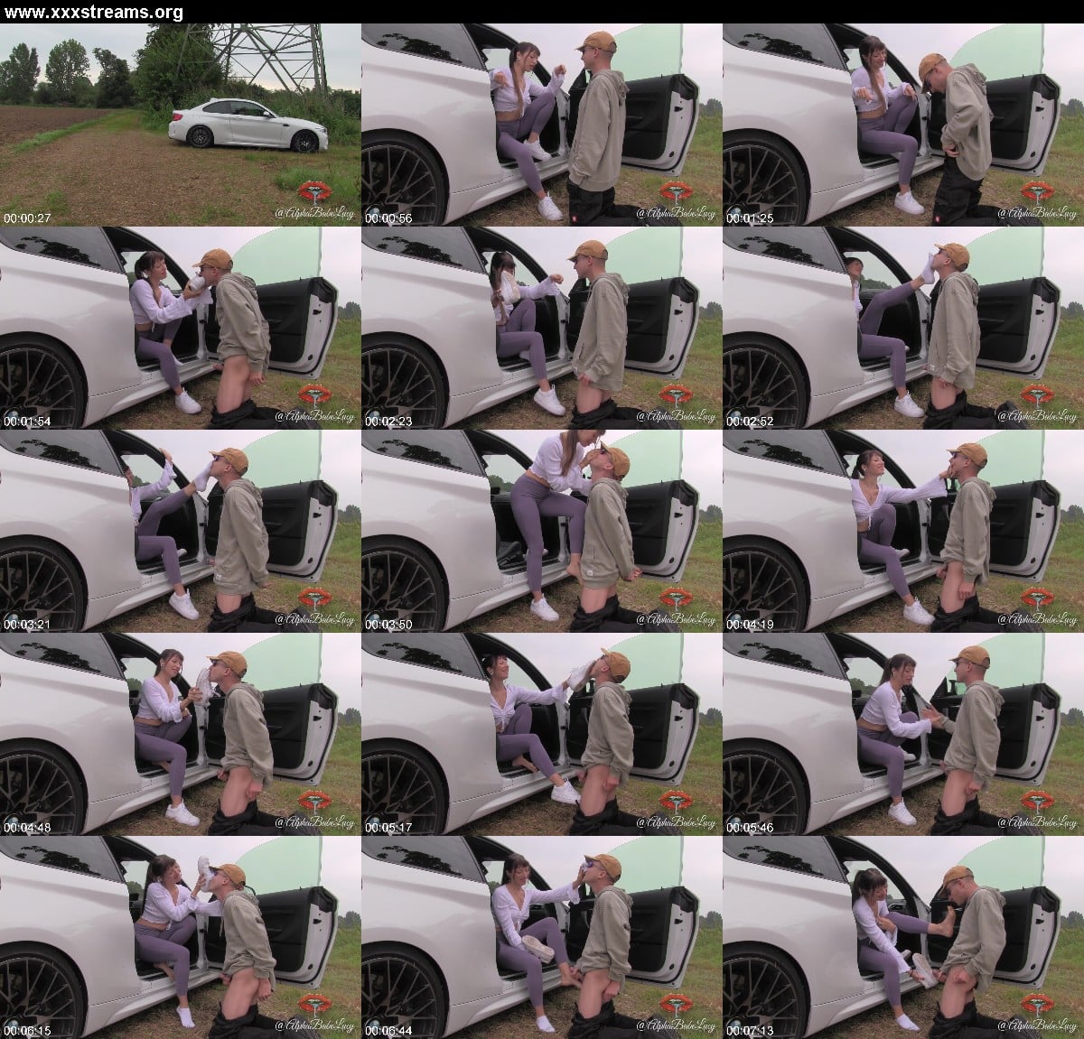Alpha Babe Lucy - My stepbrother made a Foot Sniffing Sneaker Cumshot and CEI 3