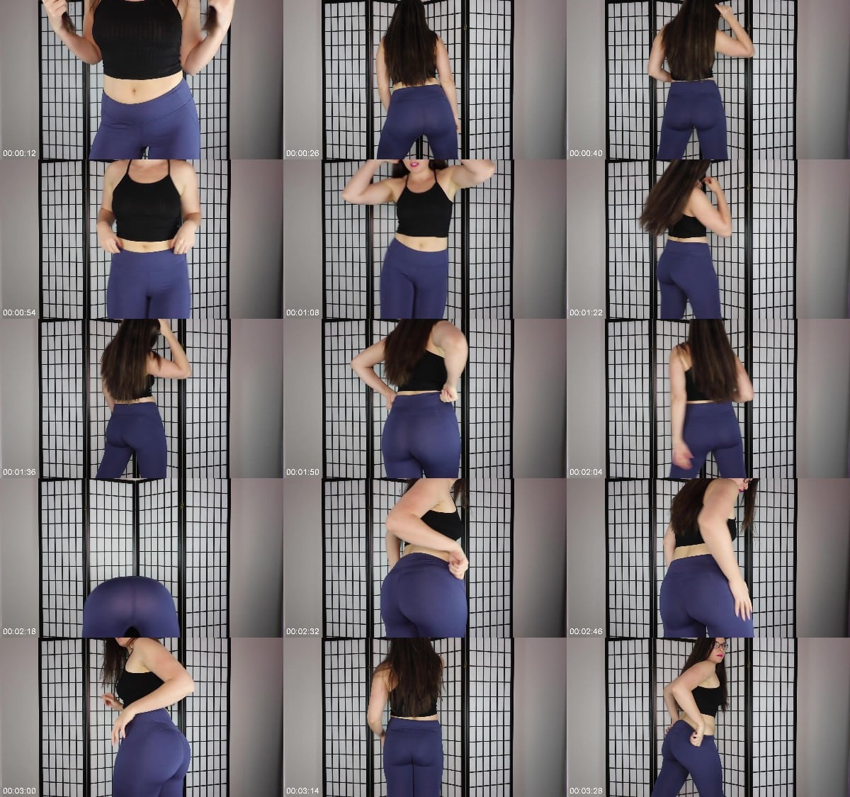Aria Zahara - Yoga Pants Weakness Drain Game 6