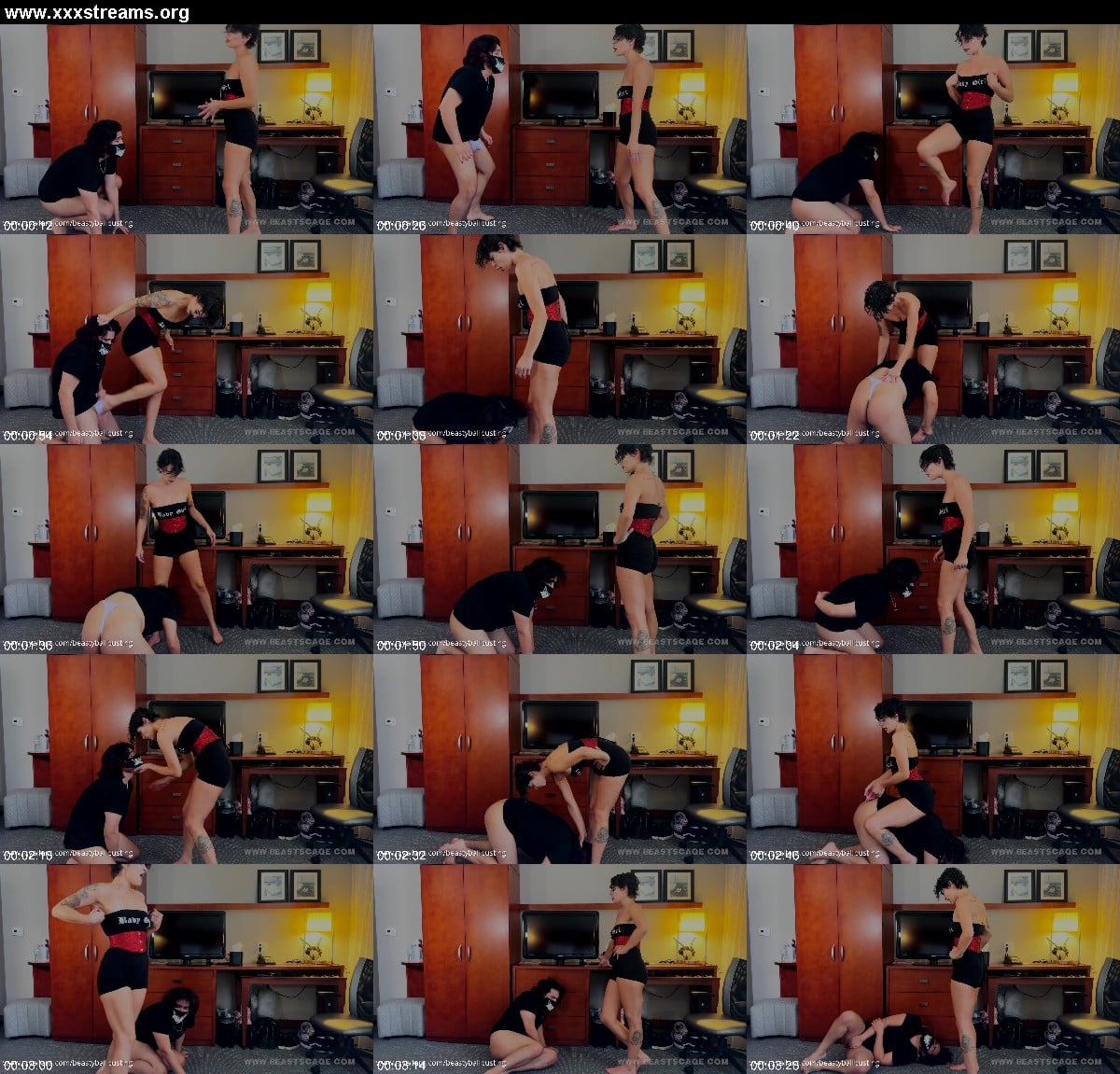BeastCage - Beasty Ballbusting - Fina Continues Busting Me Hard During Our Reunion 3
