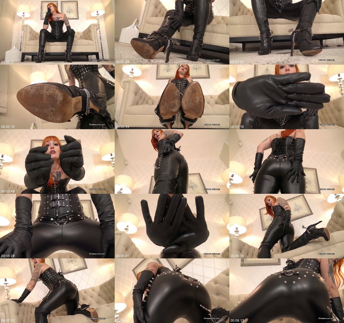 Chateau Cuir - Hard for leather Mistress Mel Fire 6