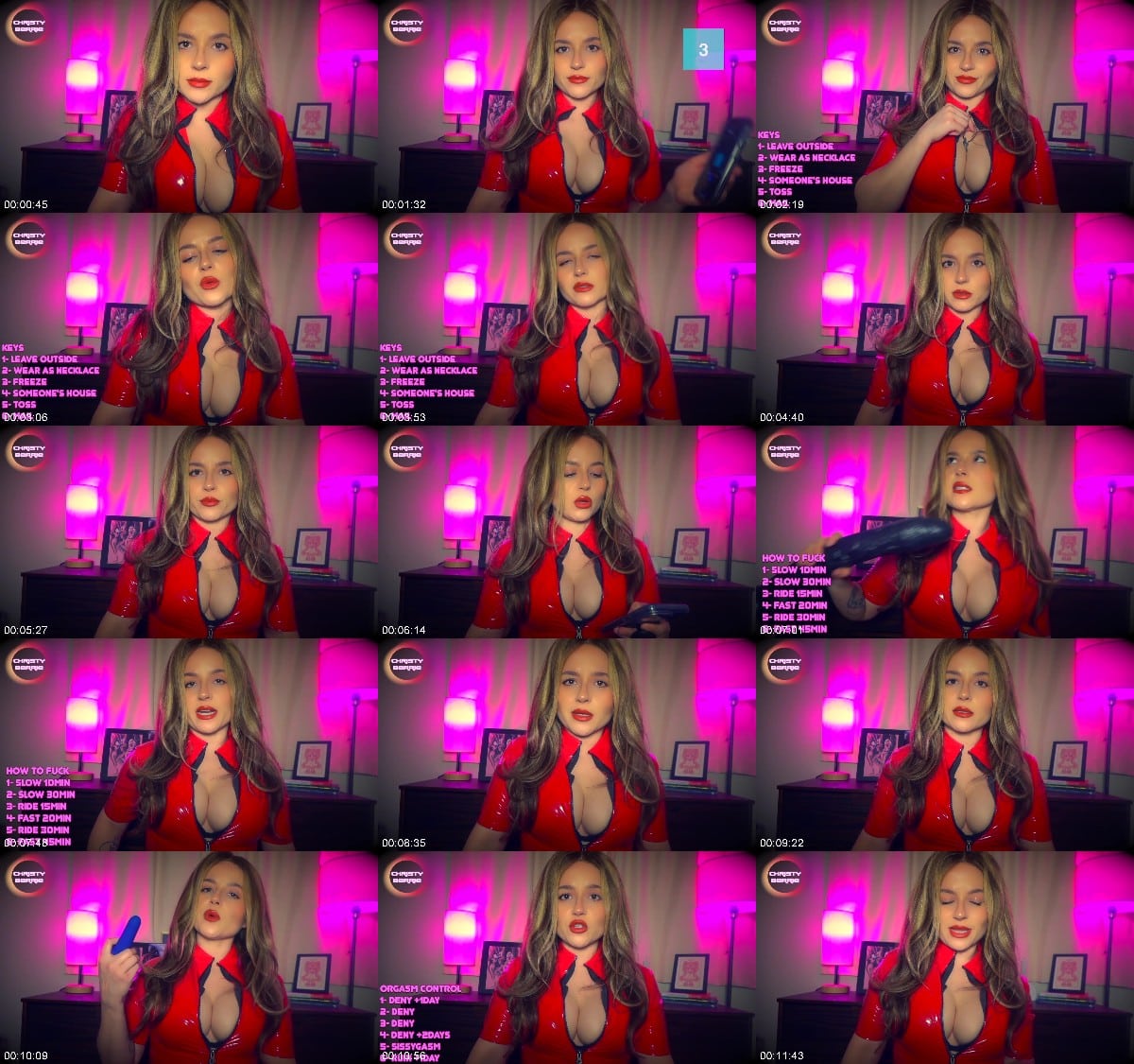 Christy Berrie - Chastity Anal Sissygasm Game 6