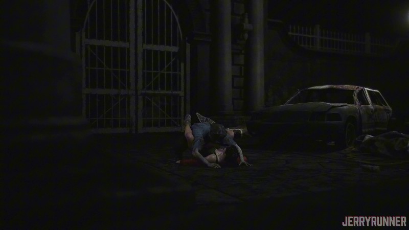 Claire x Leon infected 2