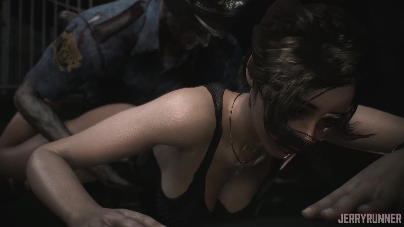 Claire x Leon infected 3