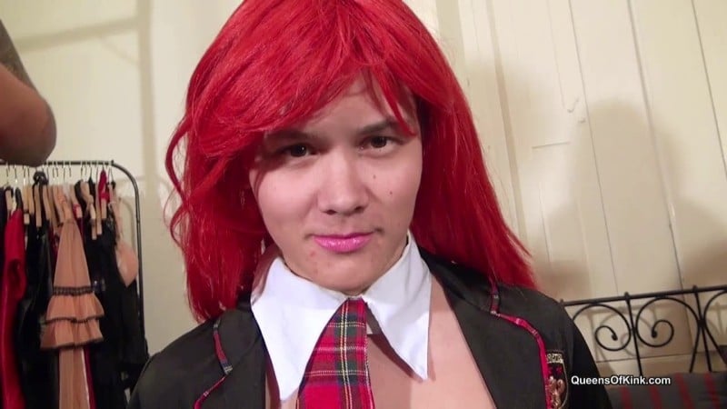 DirtyTransDolls - Fetish Liza, Nikky French - The making of Sally - Sissy 3