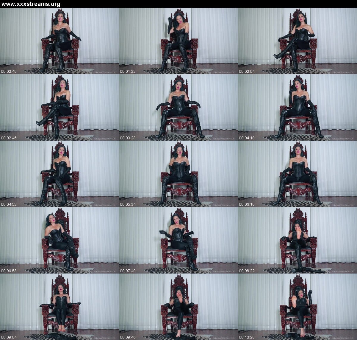 EurasianPersuasion - MISS JASMINE - Cum Eating Leather Gimp 3