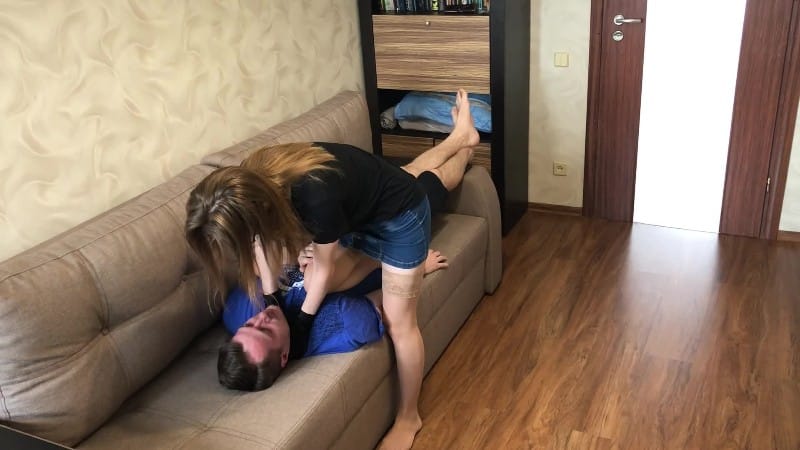 Evelina Domina - Smother In Spandex Gloves 2 16