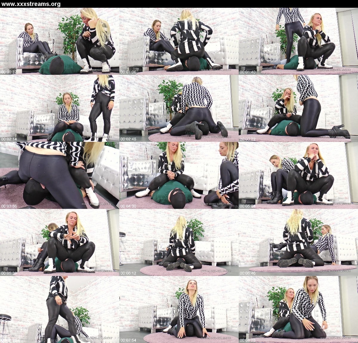 Facesittinggirls - Queen Hanna And Mistress Jane - Breath Training 3