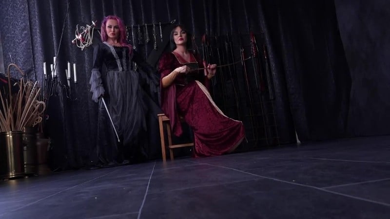 FemdomFoto - Lady Olga - Cropped By 2 Victorian Ladies German 2