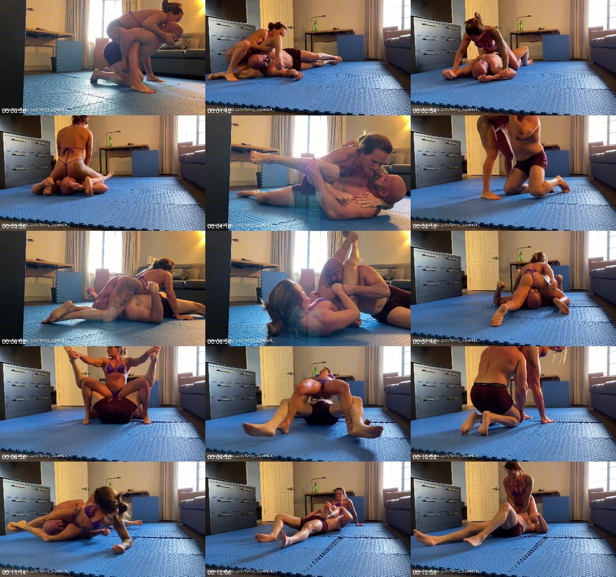 Foxxy Squeeze - Tapered Physique Dominating And Humiliating Scott 6
