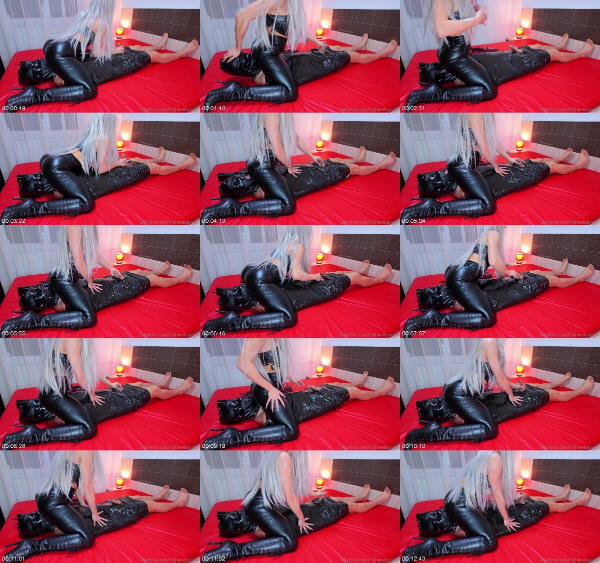 Goddess Maisha - Mummified Face Sitting Domination Part 2 - Edging and Mouth Restraint 6