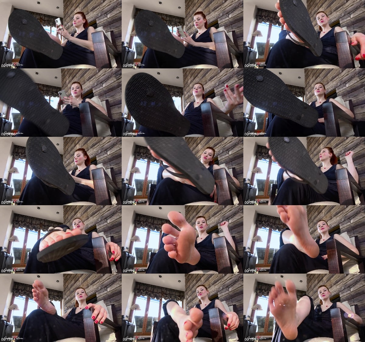 Goddess Victoria - Should I walk around my house with such dirty soles 6